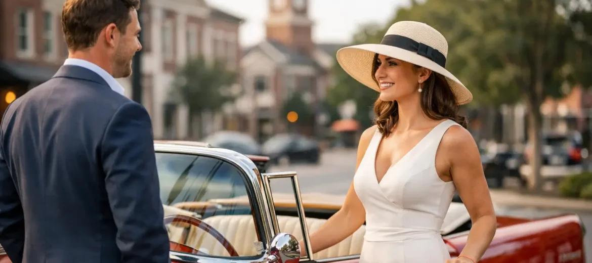 An Alpharetta Classic Car Ride Worth Dressing For