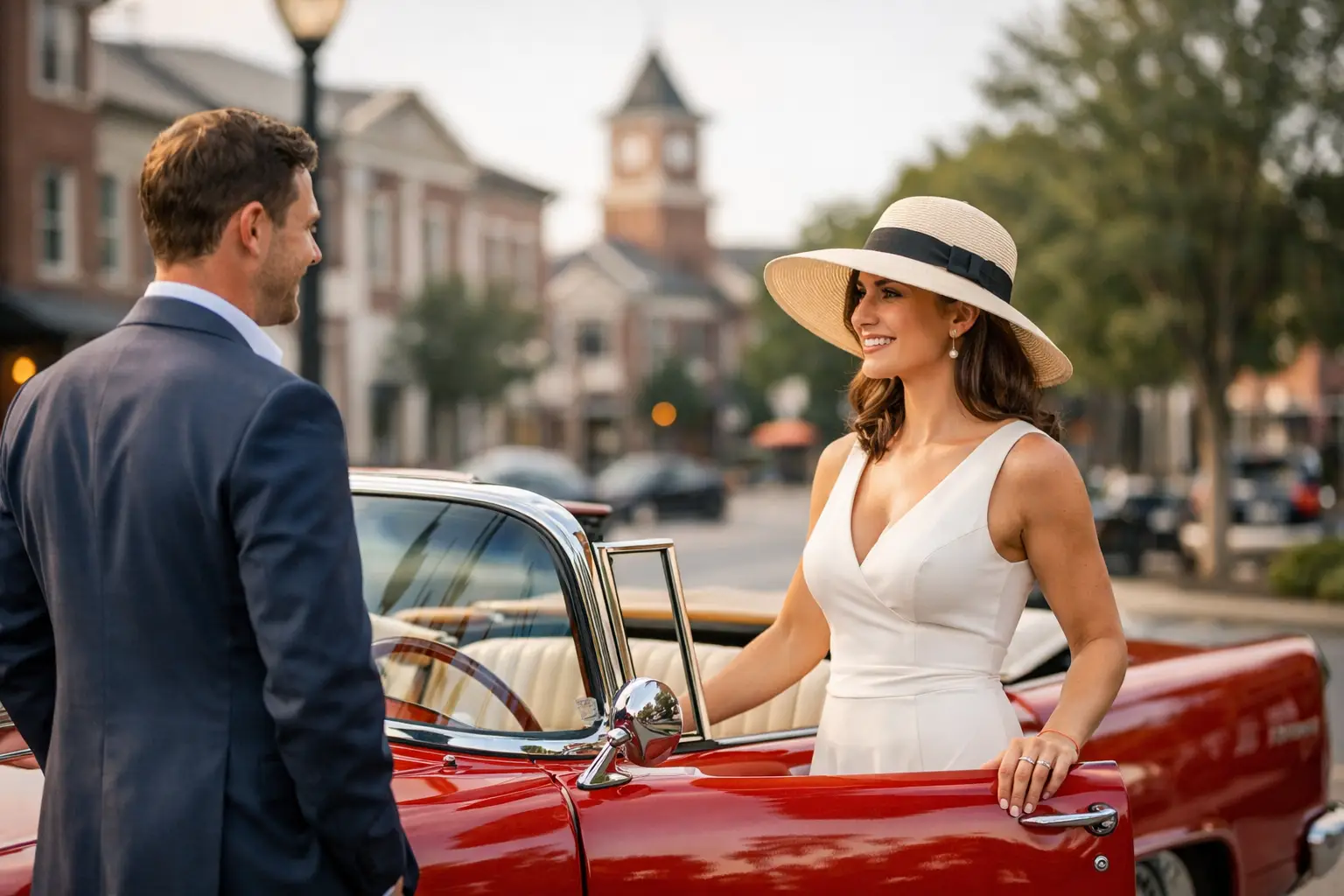 An Alpharetta Classic Car Ride Worth Dressing For