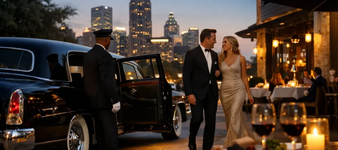 Luxury Dining Transportation Atlanta, Beautifully Timed