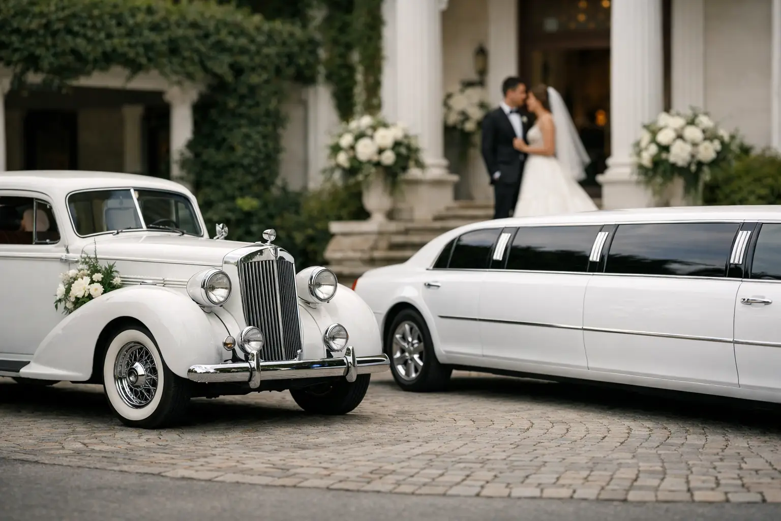 Vintage Car Versus Limousine for Your Wedding