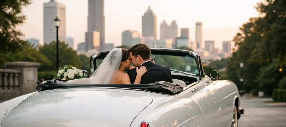 Wedding Car Rental Atlanta for a Timeless Exit