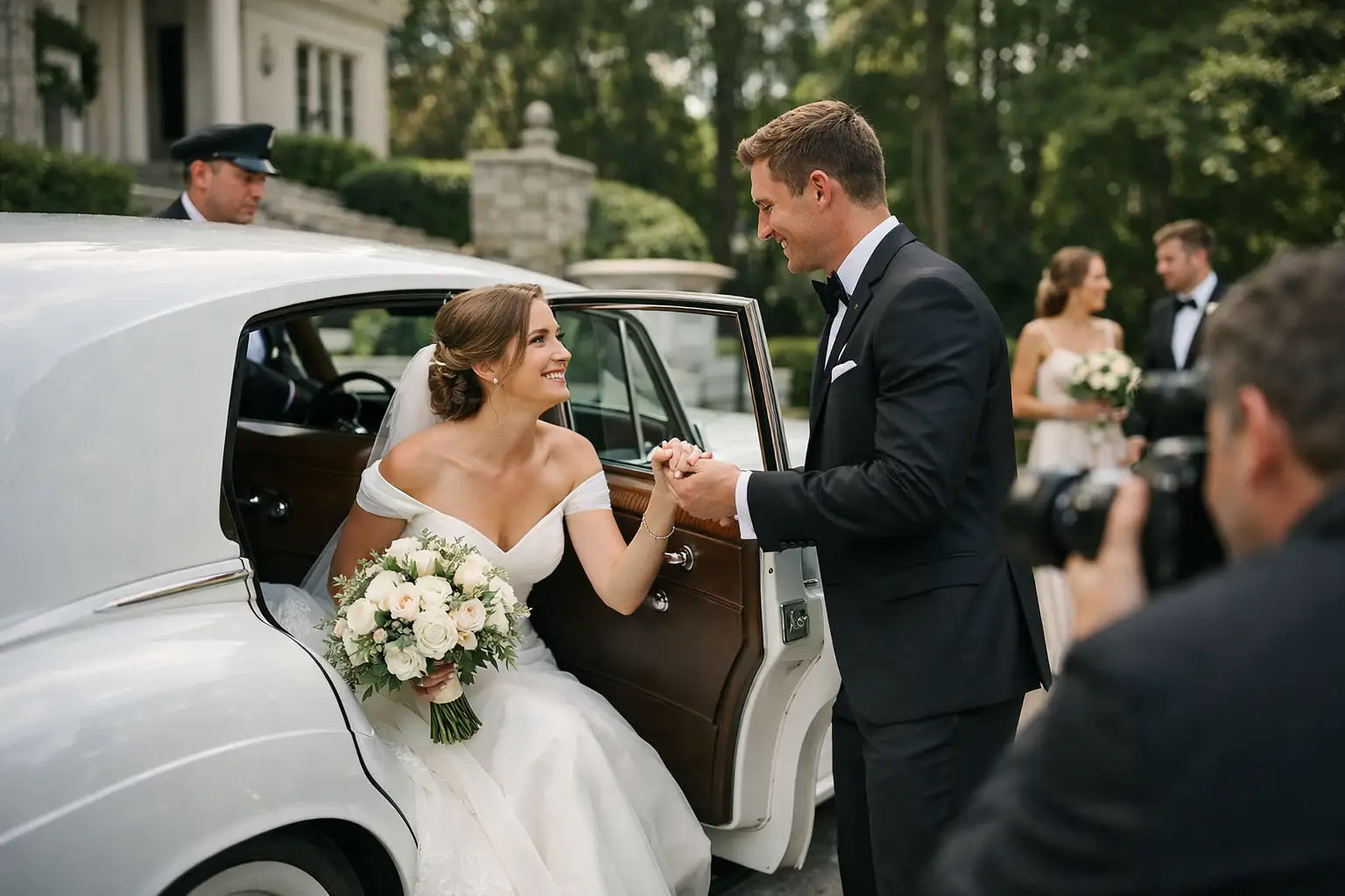 How to Organize Wedding Arrival With Style