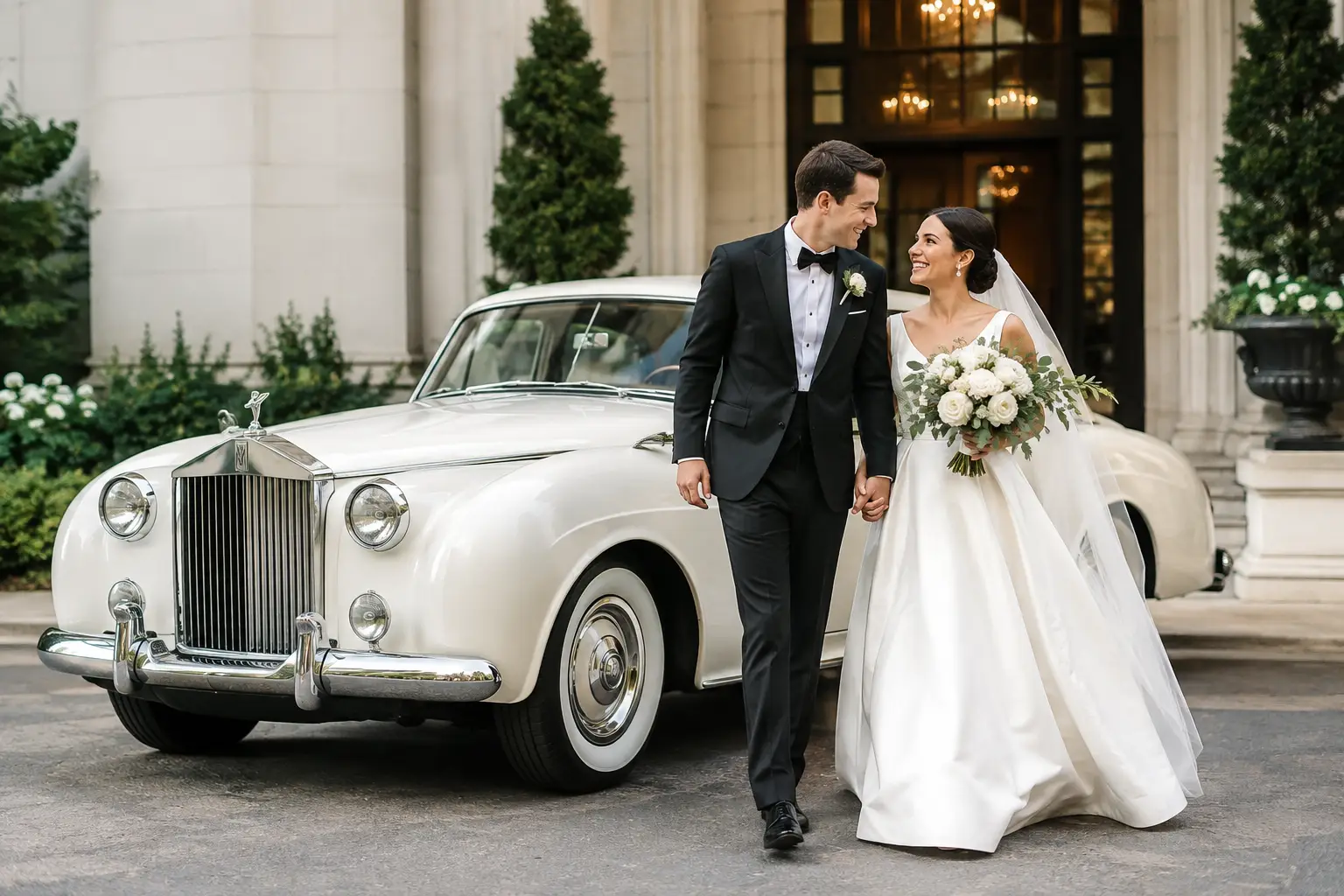 Luxury Weddings Deserve a Grand Vintage Exit