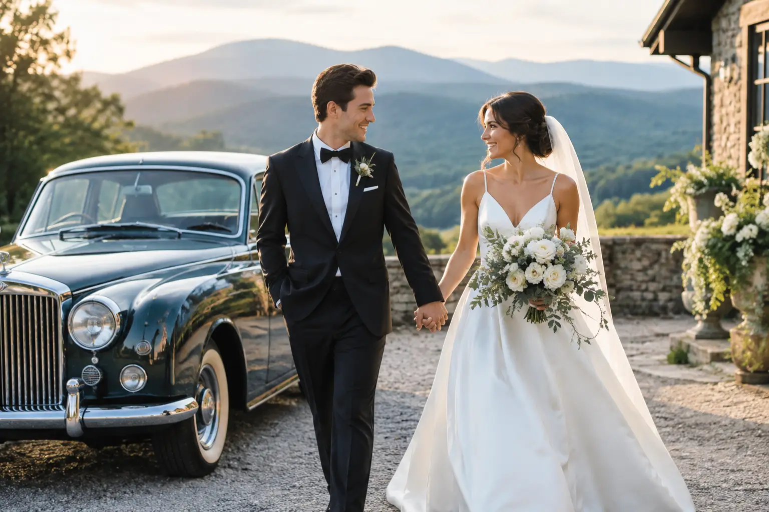 North Georgia Wedding Departures With Style