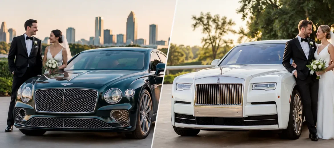 Bentley versus Rolls Royce Weddings Compared